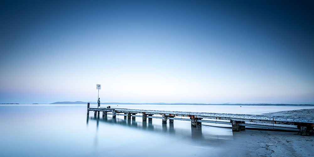 Fly Point Jetty, Port Stephens, Mid North Coast, NSW, Australia