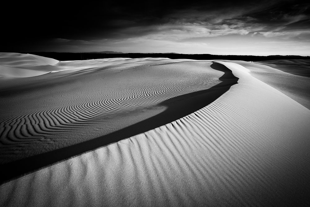 Stockton Study in Black and White, Stockton Sands, Mid North Coast, NSW