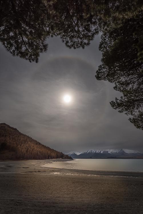 Solar Haze, Lake Tekapo, Canterbury, South Island, New Zealand