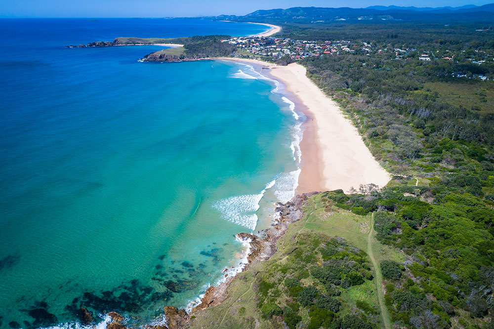 Emerald Beach (68288), photo, photograph, image | R a Stanley Landscape