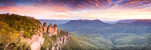 Picture of The Three Sisters, Blue Mountains National Park, New South Wales, Australia