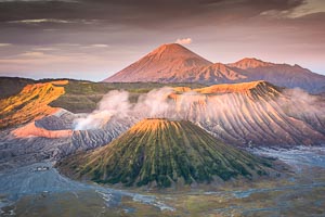 Picture of Mount Bromo, Bromo, Java, Indonesia