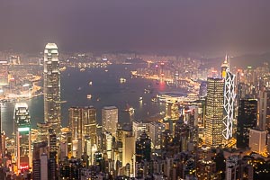 Picture of Hong Kong Harbour, Hong Kong Island, Hong Kong, China