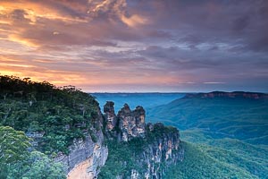 Picture of The Three Sisters, Blue Mountains National Park, New South Wales, Australia