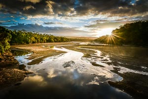 Picture of Nullica River, South East, New South Wales, Australia