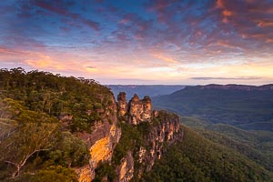 Picture of The Three Sisters, Blue Mountains National Park, New South Wales, Australia