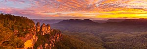Picture of The Three Sisters, Blue Mountains National Park, New South Wales, Australia