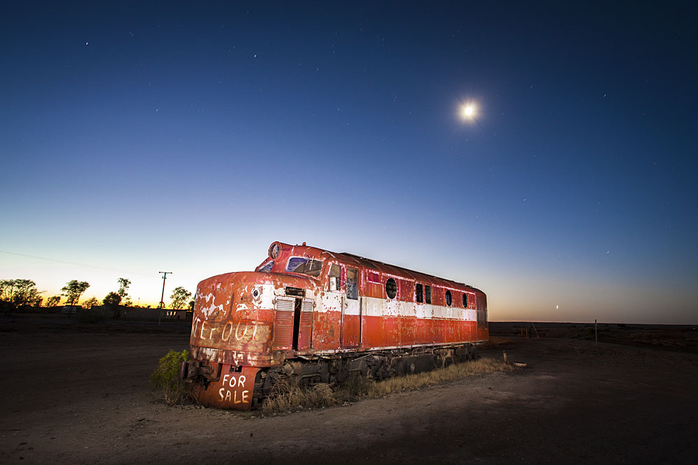 Abandoned Loco, Marree, Oodnadatta Track
