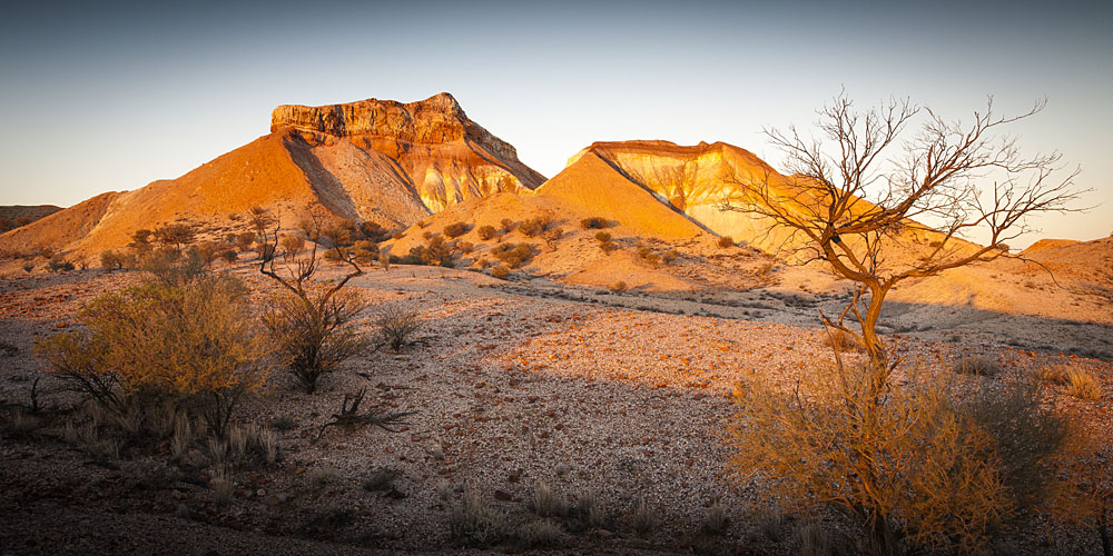 Sunset at the Painted Desert